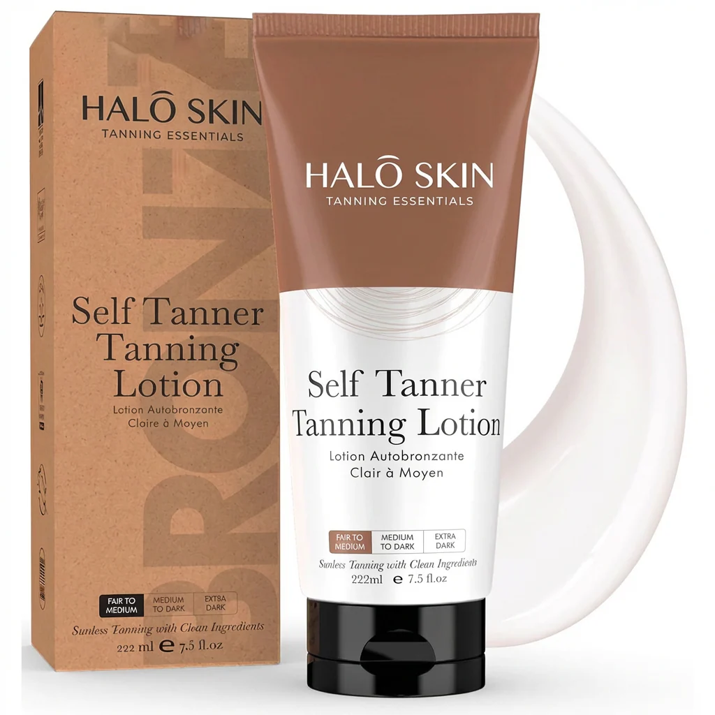 Halo Skin Self Tanner Tanning Lotion